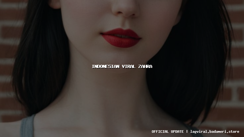 indonesian viral zahra