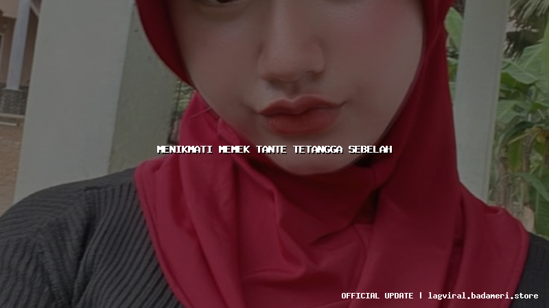 menikmati memek tante tetangga sebelah