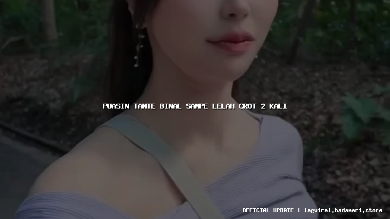 puasin tante binal sampe lelah crot 2 kali