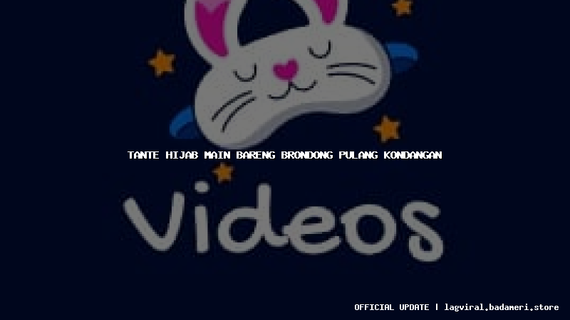 tante hijab main bareng brondong pulang kondangan