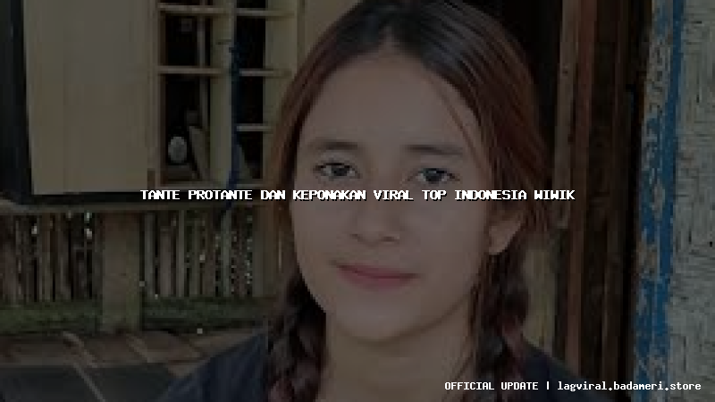tante protante dan keponakan viral top indonesia wiwik