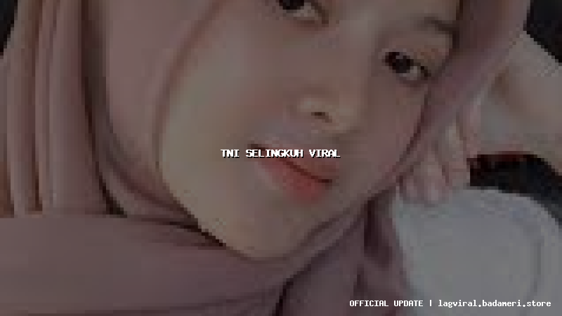 tni selingkuh viral