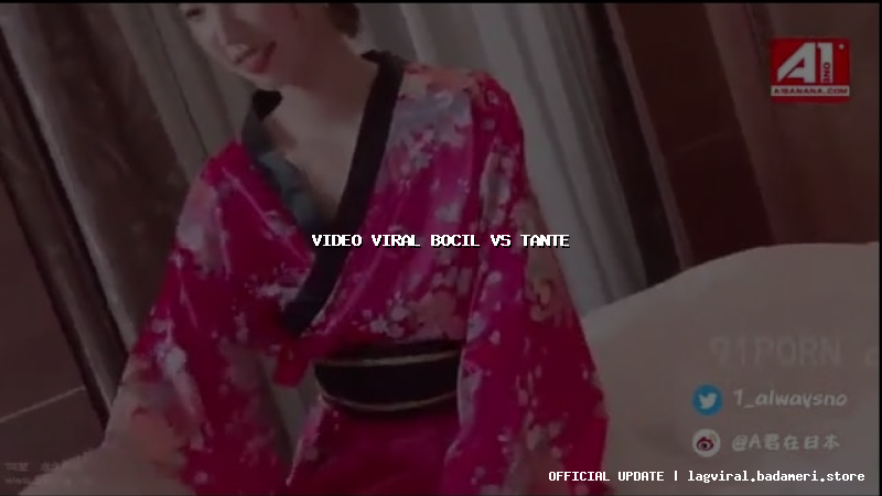 video viral bocil vs tante