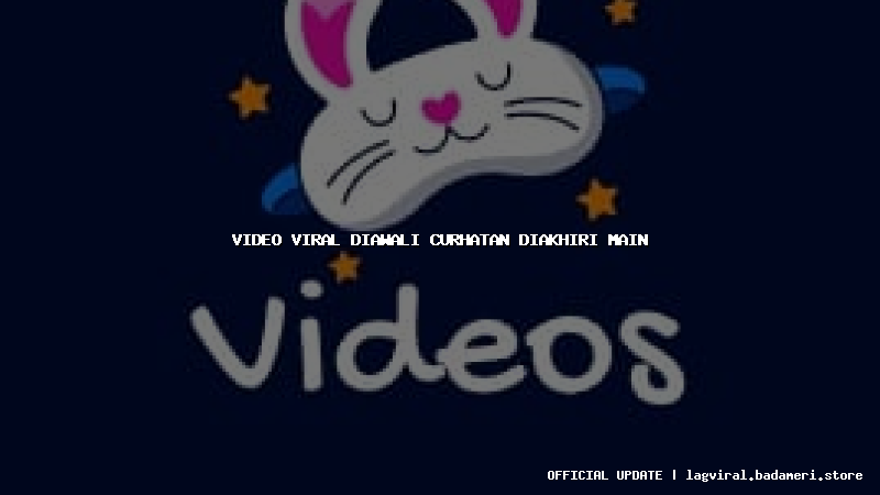 video viral diawali curhatan diakhiri main